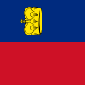 Flagge Fürstentum Liechtenstein