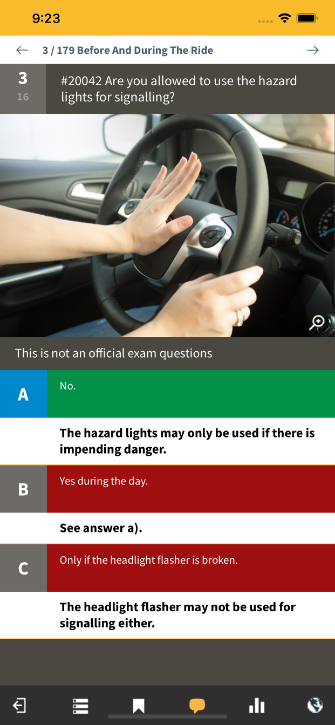e.driver Swiss Driving Theory Test