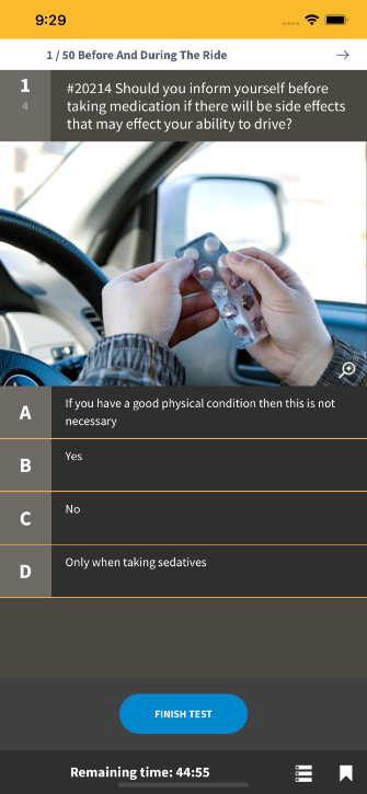 e.driver Swiss Driving Theory Test