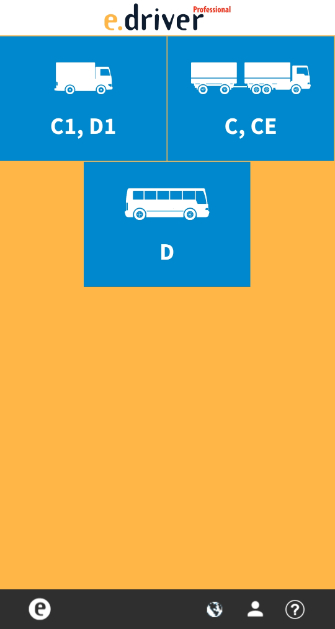 Prüfungsfrage für Lastwagen