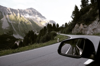 Theorieprüfung Auto online lernen: Fahren auf Bergstrassen