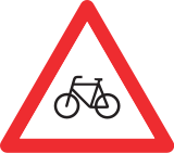 Bicycle traffic/crossing