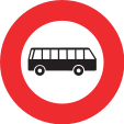 Prohibition of buses