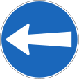 Must turn left