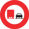 Überholen für Lastwagen verboten