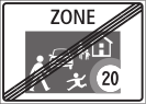 End of home zone