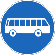 Exclusive public bus/transport lane 